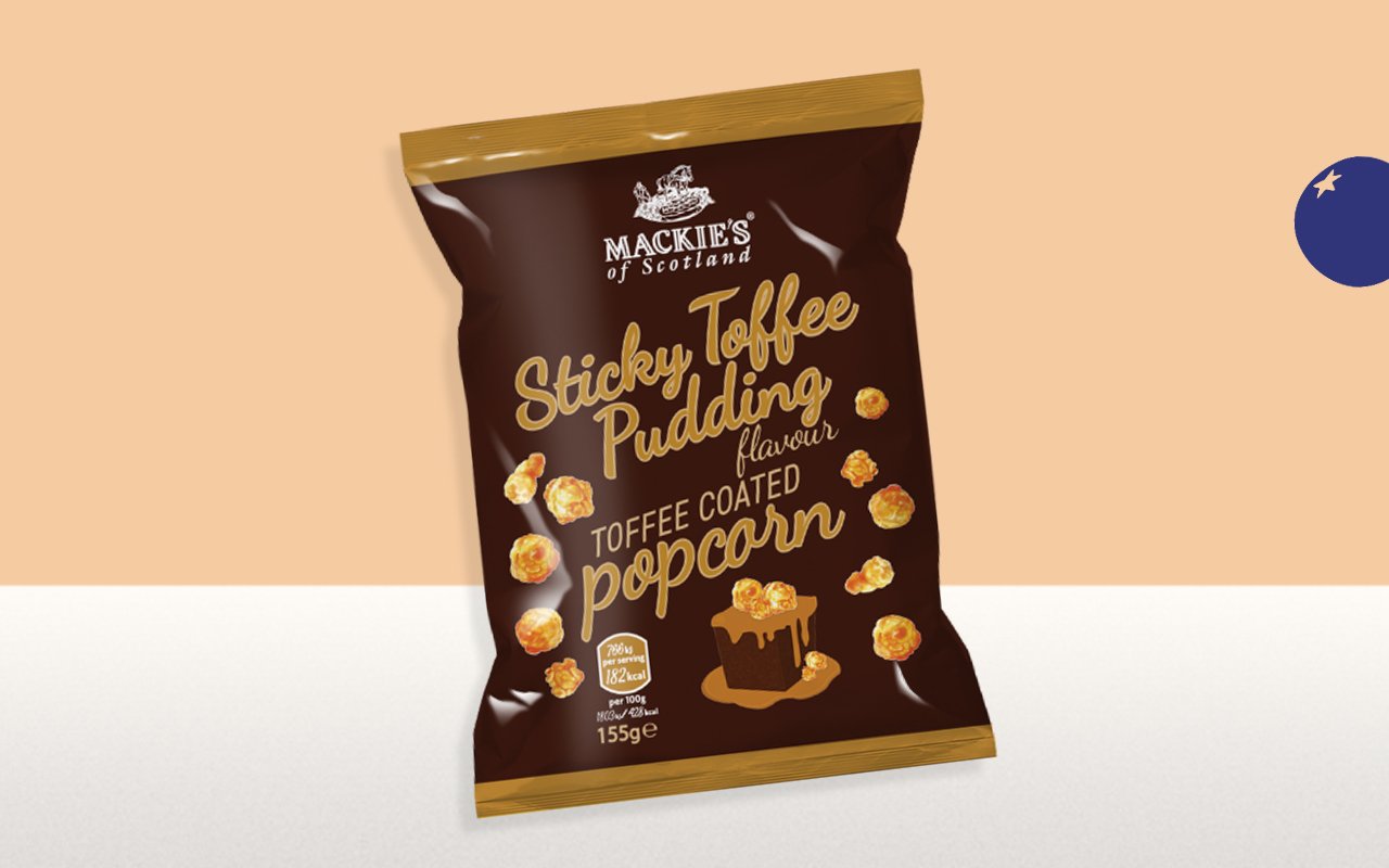 Mackie's Sticky Toffee Pudding Popcorn