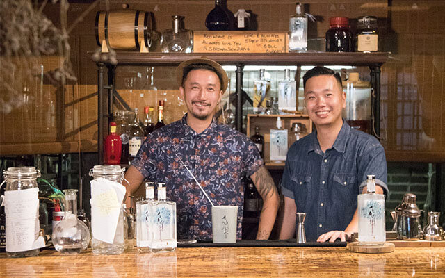 Kit Cheung and Joseph Cheung. Image: Perfume Trees Gin