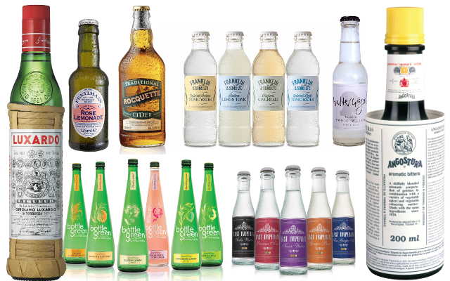 tonics and mixers