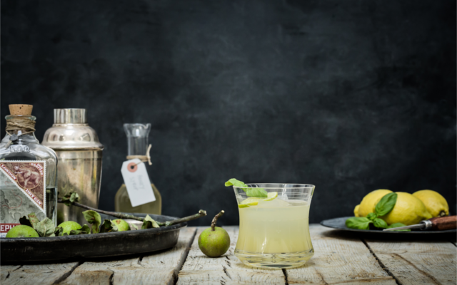 Gin and oasentrunk 
