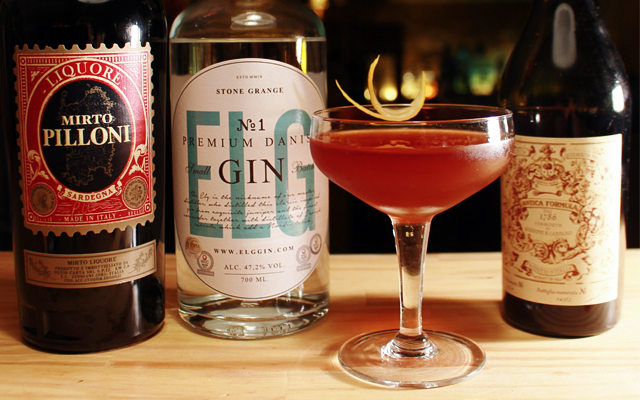 Sweet Surrender Elg Gin No 1 cocktail