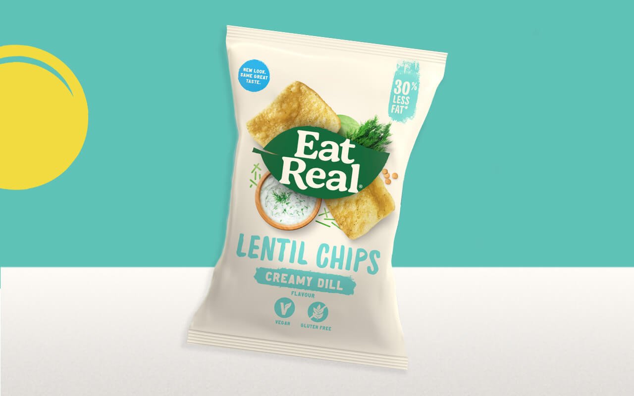 Eat Real Creamy Dill Lentil Chips
