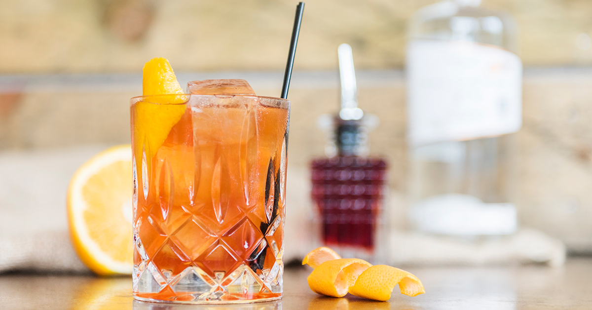 Salcombe Gin Negroni Cocktail