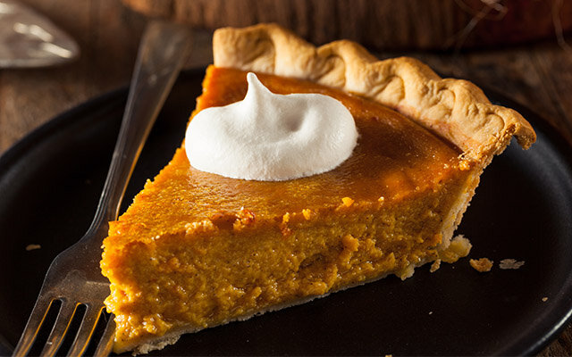 Pumpkin Pie made with Angostura Orange Bitters