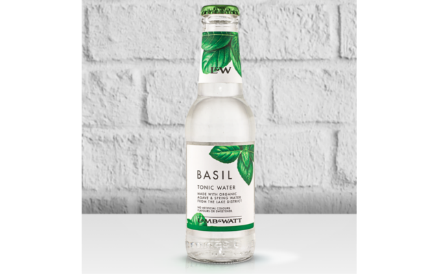 Lamb and Watt Basil Tonic Water