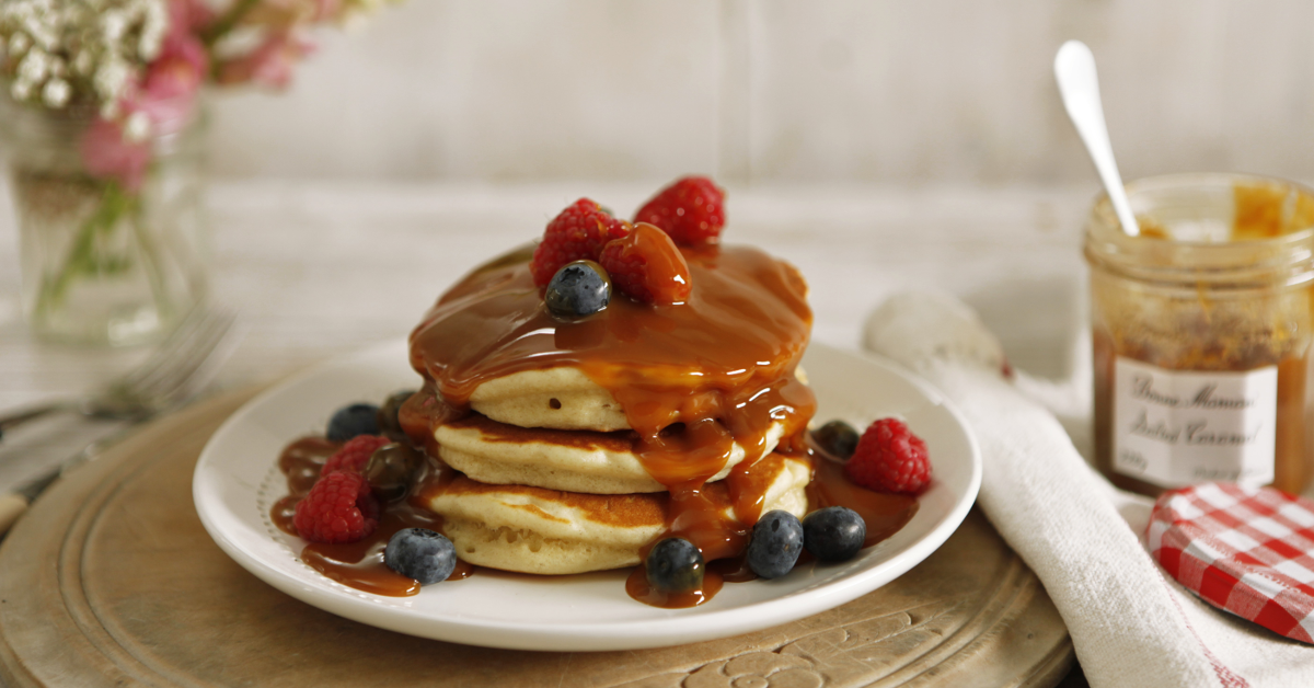 Bonne Maman Salted Caramel Pancakes