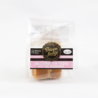 Salcombe Gin & Pink Grapefruit Fudge