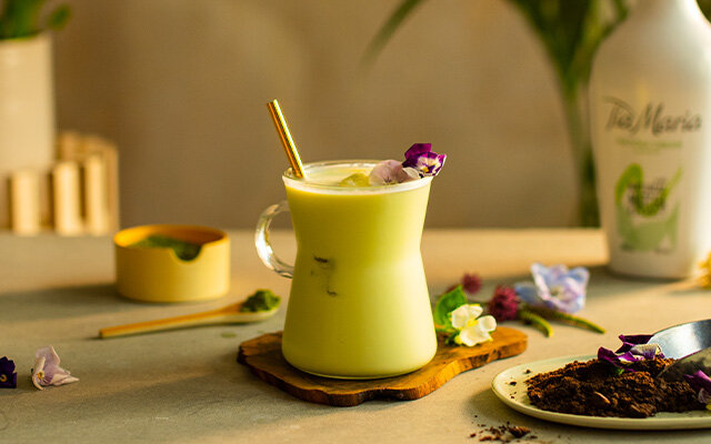 Tia Maria Matcha Cream, gin and chocolate liqueur cocktail recipe.jpg
