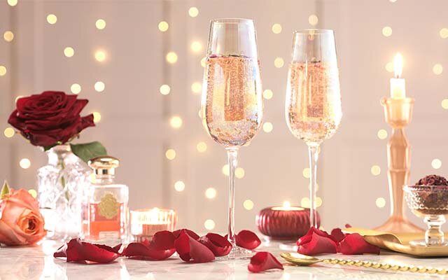 Maria created our February Cocktail of the Month, the Love Potion