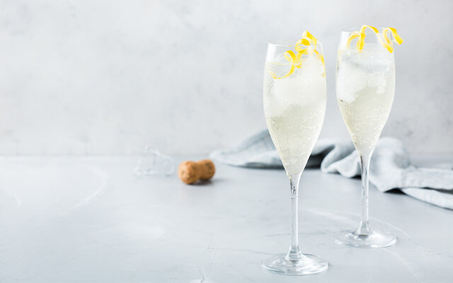 French 75 cocktail recipe