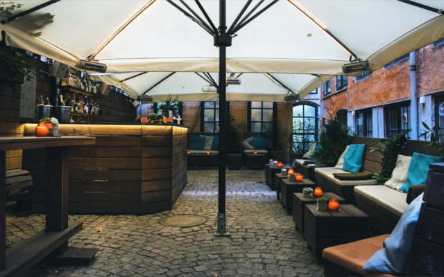 Fugu Copenhagen Unique Garden Union outdoor bar