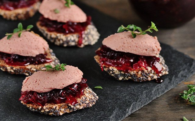 Chicken liver pate 