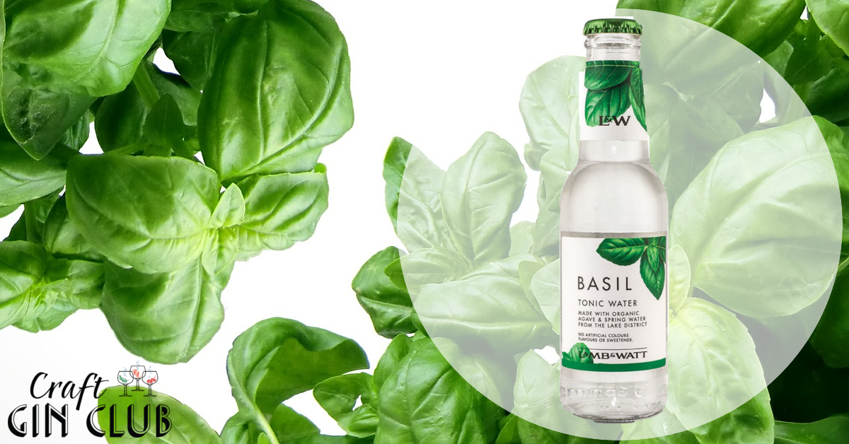 Lamb and Watt basil tonic water