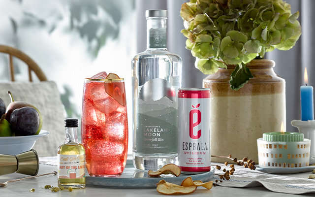 Our January 2021 Cocktail of the Month, Craft Gin Club’s Lady of the Lakes is brimming with wintery orchard fruit and juniper flavours. Yum!