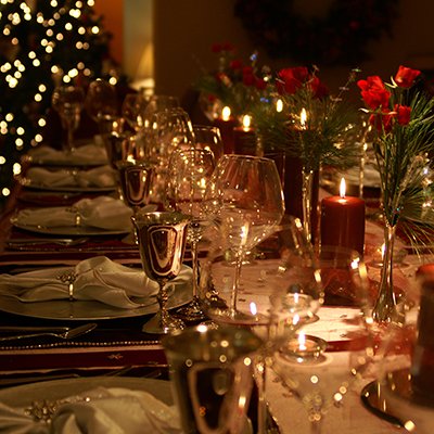 Christmas dinner decorations 