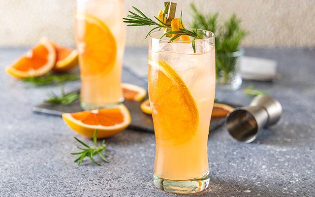 Gin and Llanllyre Source Ginger Beer