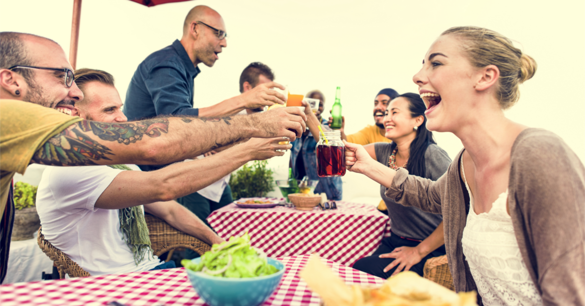 Italy Tuscan aperitivo friends drinks