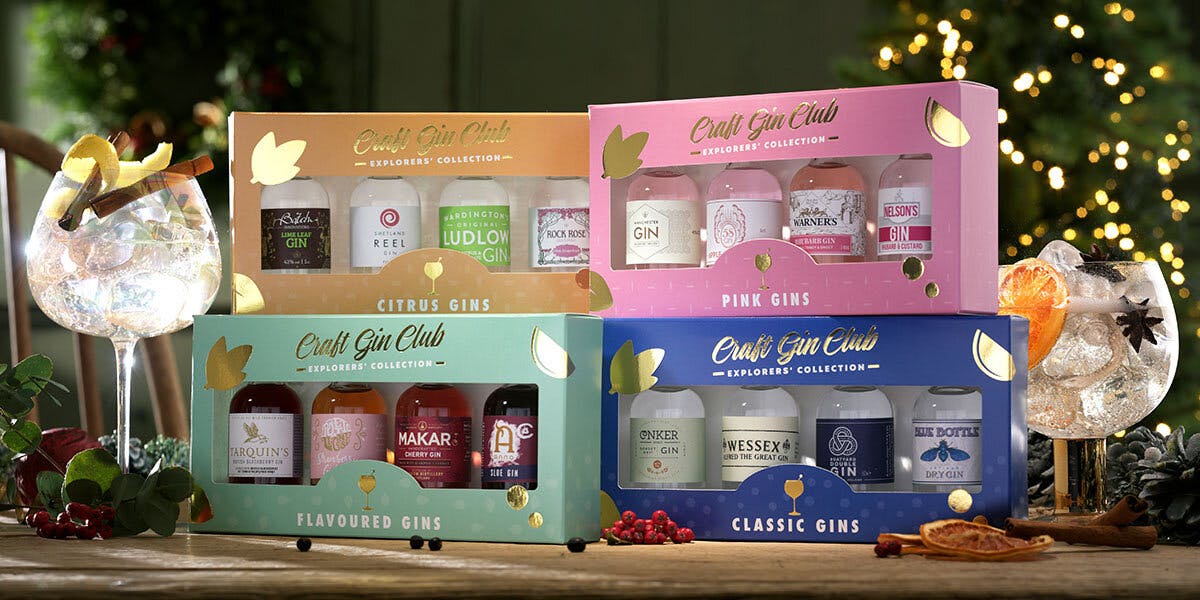 Meet our four brandnew gin gift sets! Take a journey of ginny