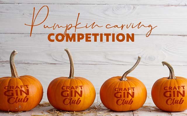 Win FREE GIN in Craft Gin Club’s Pumpkin Carving competition!