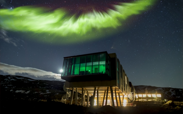 Northern Lights bar iceland gin and tonic bar