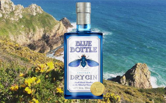 Blue Bottle Gin and Tonic