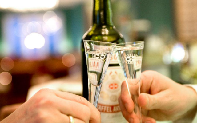 Akvavit liqueur gin
