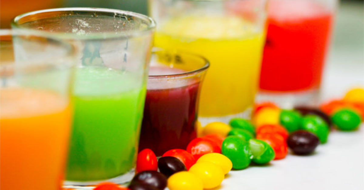 Skittles gin