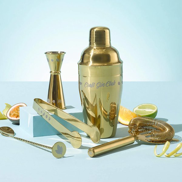 Gold Cocktail Shaker Set