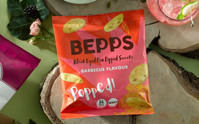 Bepps popped snacked 
