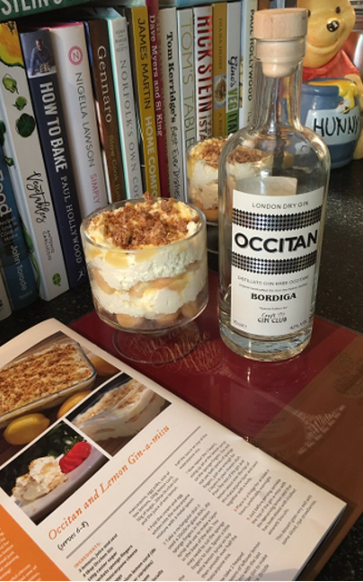 May Ginstagram runner up occitan gin cheesecake