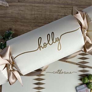 Personalised Christmas crackers suggestion