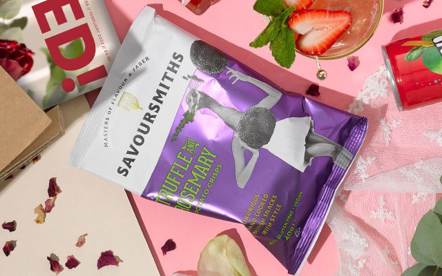 Savoursmiths Truffle and Rosemary Potato Crisp