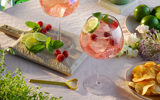 Raspberry & Limoncello Spritz