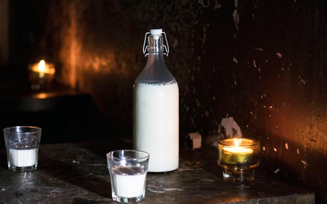 Panther milk bar in Glasgow