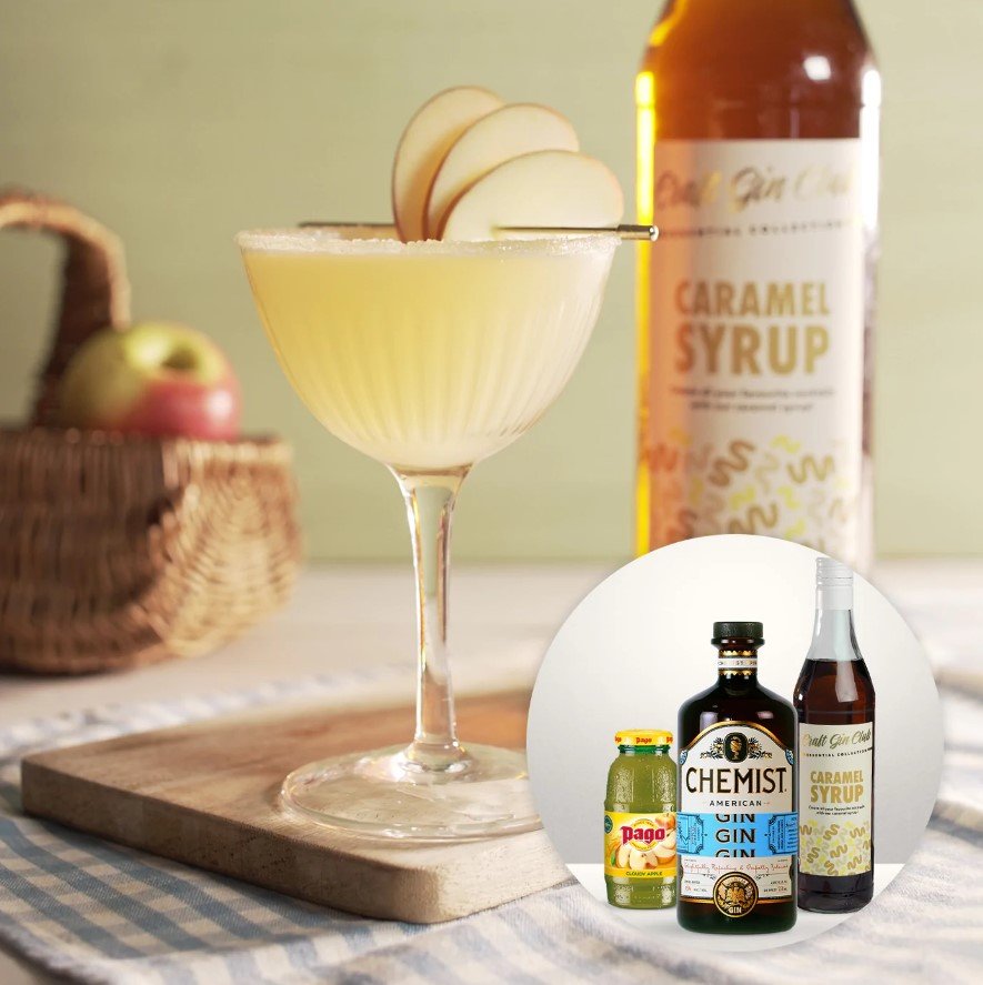 Caramel syrup mix
