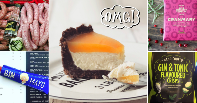 17 unbelievable ways you didn't know you could have gin cheesecake gin baker chocolate gin and tonic crisps ice lolly gin mayo sausages