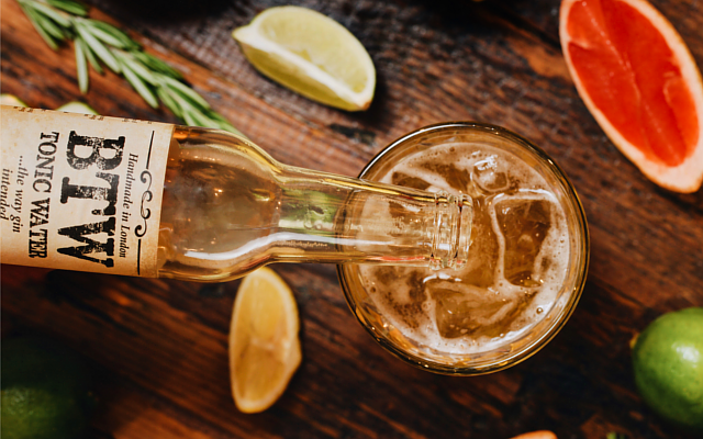 BTW Bermondsey Tonic Water and cocktail