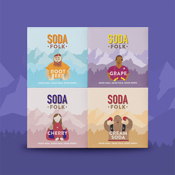 Soda Folk range