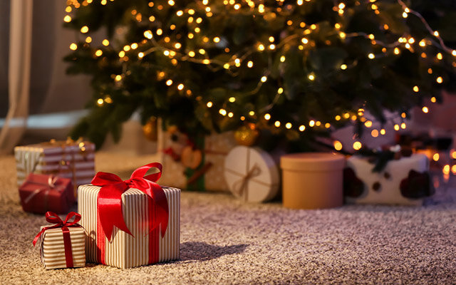 Christmas morning