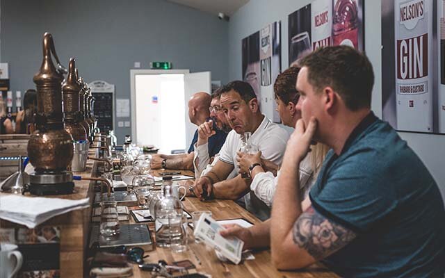 Nelson’s Distillery is also home to a gin school