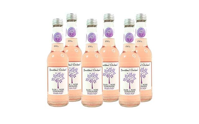 Breckland Orchard Posh Pop: Sloe & Rose Lemonade. >> Craft Gin Club members can buy it in our store!