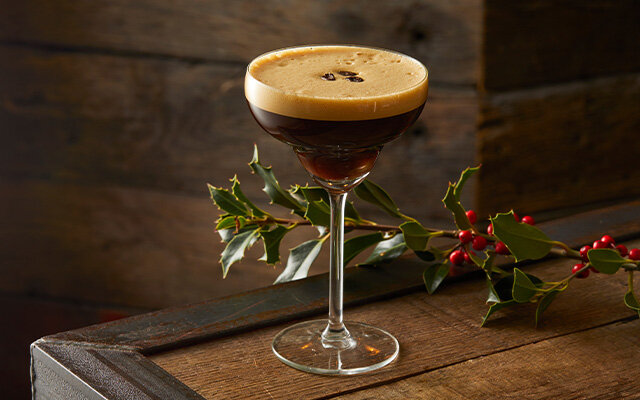 Gingerbread Espresso Martini