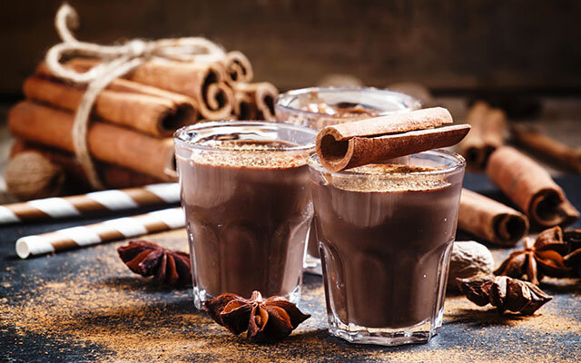 Sloe gin cocktail recipe with chocolate