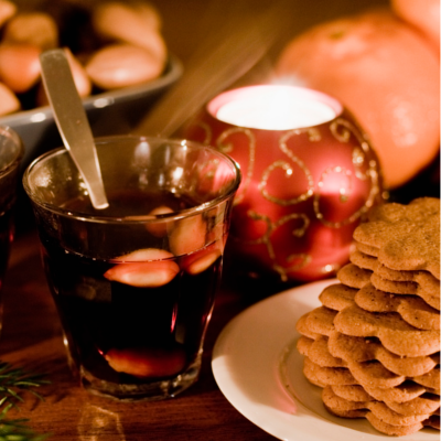 warming winter glogg cocktail with herno gin