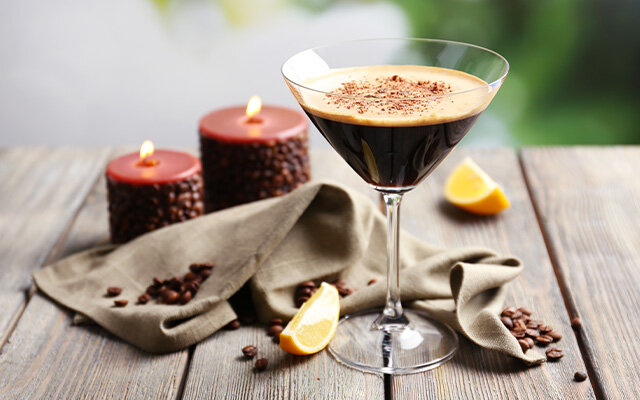 Peanut Caramel Espresso Martini