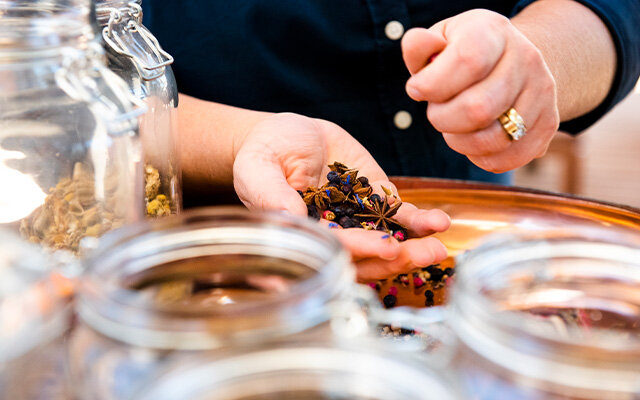 Experimenting with botanicals