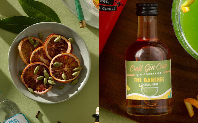 Craft Gin Club's October 2021 Cocktail syrup and garnishes.jpg