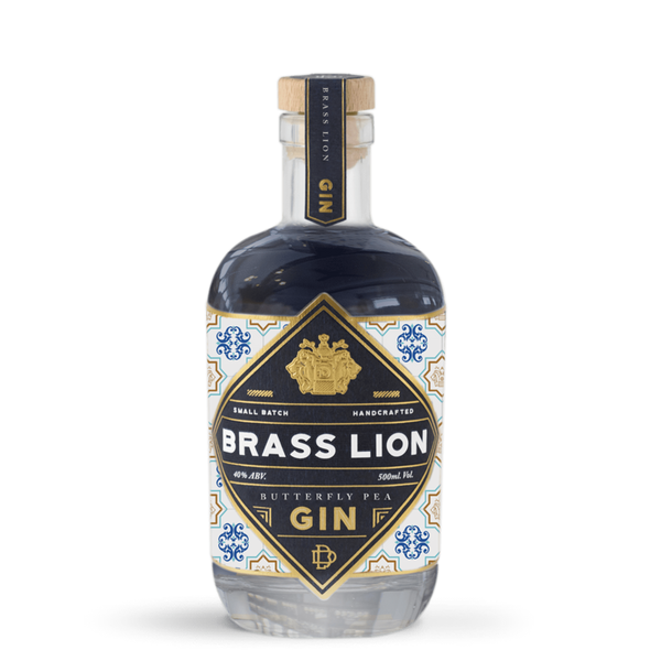 Brass lion gin