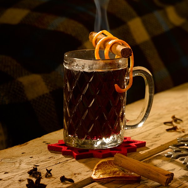 Mulled Sloe Gin Hot Toddy