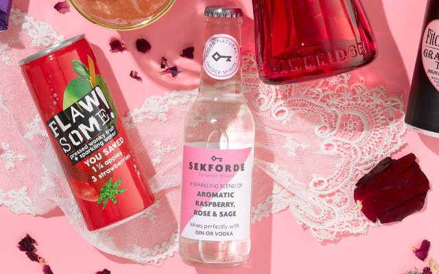 Sekforde Raspberry, Rose & Sage Soda